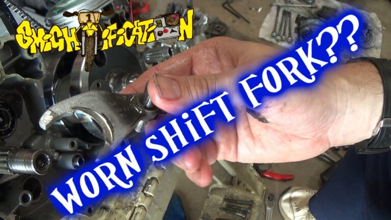 Bent Shift Fork Symptoms Motorcycle